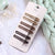 Fashion Solid Color Metal Plating Hair Clip 1 Set