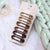 Fashion Solid Color Metal Plating Hair Clip 1 Set