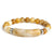 Fashion Solid Color Natural Stone Beaded Bracelets 1 Piece