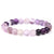 Fashion Solid Color Natural Stone Beaded Bracelets