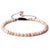 Fashion Solid Color Natural Stone Beaded Bracelets