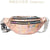 Fashion Solid Color Paint Finish Zipper Fanny Pack