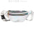 Fashion Solid Color Paint Finish Zipper Fanny Pack