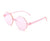 Fashion Solid Color Pc Polygon Frameless Kids Sunglasses