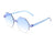 Fashion Solid Color Pc Polygon Frameless Kids Sunglasses