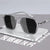 Fashion Solid Color Pc Polygon Full Frame Men's Sunglasses