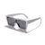 Fashion Solid Color Pc Resin Square Full Frame Women's Sunglasses