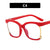 Fashion Solid Color Pc Square Full Frame Optical Glasses