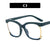 Fashion Solid Color Pc Square Full Frame Optical Glasses