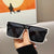 Fashion Solid Color Pc Square Full Frame Women's Sunglasses