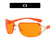 Fashion Solid Color Pc Square Inlaid Zircon Frameless Women's Sunglasses