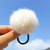 Fashion Solid Color Plush Hair Tie 1 Piece