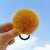 Fashion Solid Color Plush Hair Tie 1 Piece