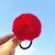 Fashion Solid Color Plush Hair Tie 1 Piece