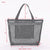 Fashion Solid Color Polyester Shopping Bags