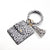 Fashion Solid Color Pu Leather Women's Bag Pendant Keychain 1 Piece