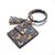 Fashion Solid Color Pu Leather Women's Bag Pendant Keychain 1 Piece