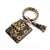 Fashion Solid Color Pu Leather Women's Bag Pendant Keychain 1 Piece