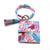 Fashion Solid Color Pu Leather Women's Bag Pendant Keychain 1 Piece