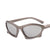 Fashion Solid Color Resin Special-shaped Mirror Full Frame Women's Sunglasses