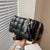 Fashion Solid Color Shoulder Crossbody Small Square Bag