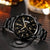 Fashion Solid Color Single Folding Buckle Quartz Men's Watches