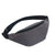 Fashion Solid Color Soft Surface Zipper Fanny Pack