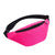 Fashion Solid Color Soft Surface Zipper Fanny Pack