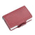 Fashion Solid Color Square Magnetic Buckle Card Holder