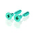 Fashion Solid Color Stainless Steel Ear Studs 1 Piece