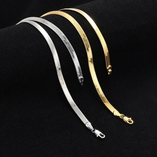 Fashion Solid Color Stainless Steel Necklace Stainless Steel Necklaces