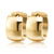 Fashion Solid Color Stainless Steel Plating Earrings 1 Pair