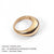 Fashion Solid Color Stainless Steel Rings