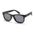 Fashion Solid Color Tac Square Full Frame Kids Sunglasses