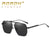 Fashion Solid Color Tac Square Full Frame Men's Sunglasses