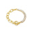 Fashion Solid Color Titanium Steel Plating Inlay Zircon Bracelets 1 Piece