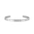 Fashion Solid Color Titanium Steel Plating Inlay Zircon Bracelets 1 Piece