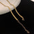 Fashion Solid Color Titanium Steel Plating Necklace 1 Piece