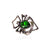 Fashion Spider Alloy Inlay Rhinestones Women's Rings Earrings Necklace