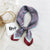 Fashion Square Silk Thin Scarf