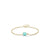 Fashion Square Silver Plating Inlay Zircon Bracelets 1 Piece