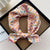 Fashion Squares Silk Scarves Flower Printing Simple Scarf