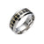 Fashion Stainless Steel Cross Pattern Ring Wholesale