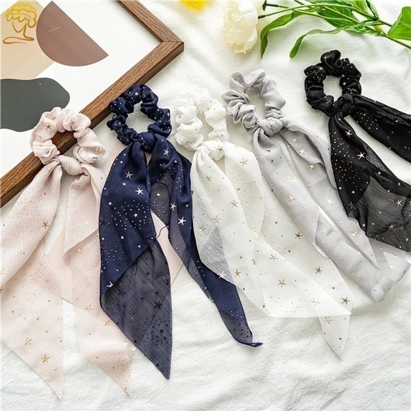 Fashion Star Cloth Handmade Hair Tie 1 Piece