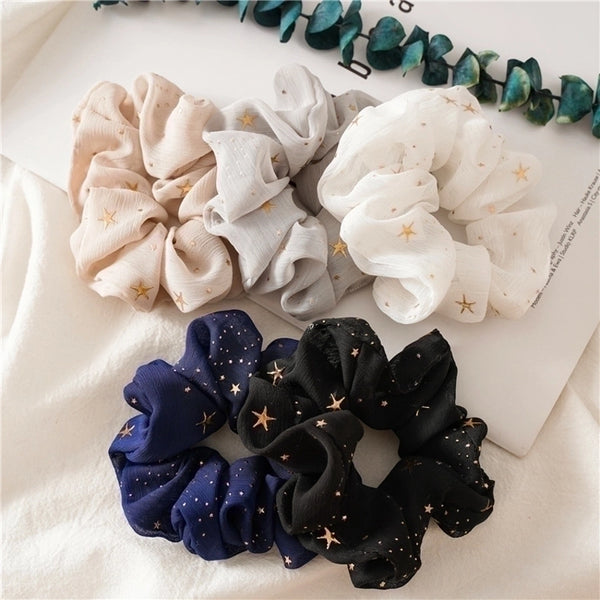 Fashion Star Cloth Handmade Hair Tie 1 Piece