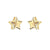 Fashion Star Plating Copper Ear Studs