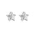 Fashion Star Plating Copper Ear Studs