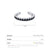 Fashion Star Sterling Silver Inlay Zircon Ear Studs 1 Piece