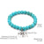 Fashion Starfish Butterfly Turquoise Beaded Women's Bracelets 1 Piece