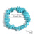 Fashion Starfish Butterfly Turquoise Beaded Women's Bracelets 1 Piece